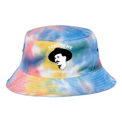 Doc Holiday I Don't Shake Hands Tie Dye Newport Bucket Hat