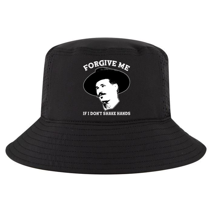 Doc Holiday I Don't Shake Hands Cool Comfort Performance Bucket Hat