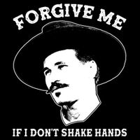 Doc Holiday I Don't Shake Hands 16 in Basic Backpack