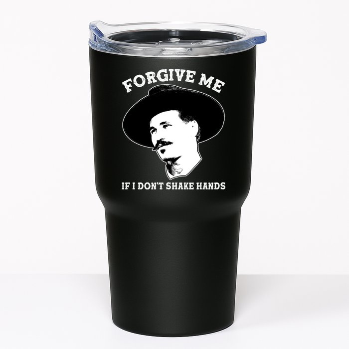 Doc Holiday I Don't Shake Hands Tumbler