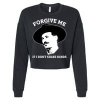 Doc Holiday I Don't Shake Hands Cropped Pullover Crew