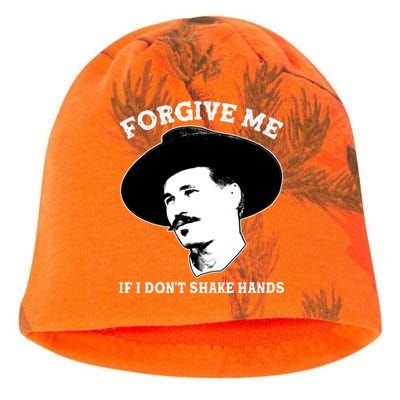 Doc Holiday I Don't Shake Hands Kati - Camo Knit Beanie