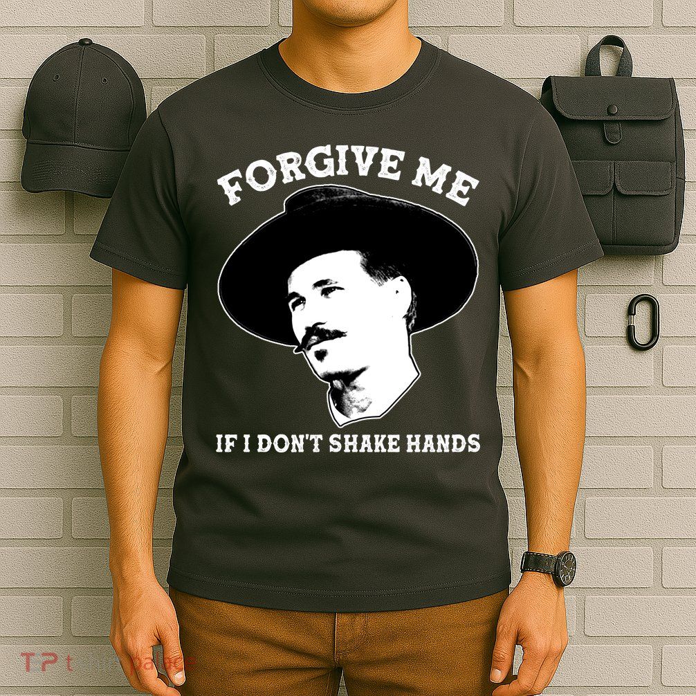 Doc Holiday I Don't Shake Hands T-Shirt