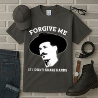 Doc Holiday I Don't Shake Hands Tall T-Shirt