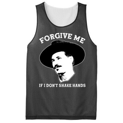 Doc Holiday I Don't Shake Hands Mesh Reversible Basketball Jersey Tank