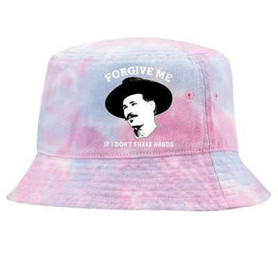 Doc Holiday I Don't Shake Hands Tie-Dyed Bucket Hat