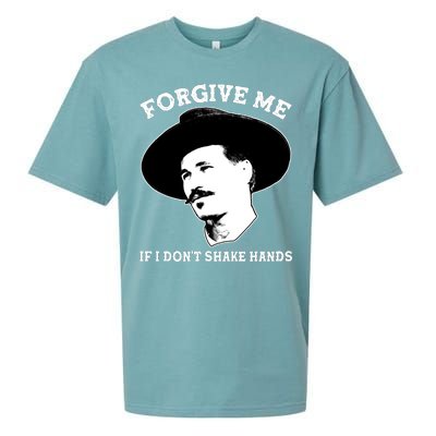 Doc Holiday I Don't Shake Hands Sueded Cloud Jersey T-Shirt