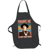 Doc Holliday Forgive Me If I Don't Shake Hands Apron