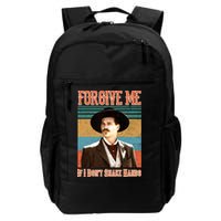 Doc Holliday Forgive Me If I Don't Shake Hands Backpack