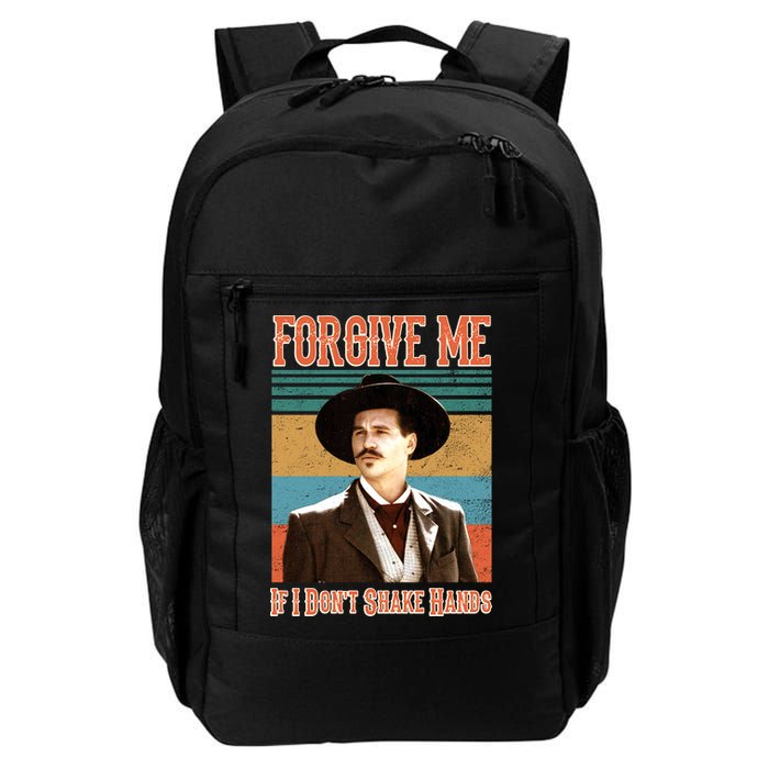 Doc Holliday Forgive Me If I Don't Shake Hands Backpack