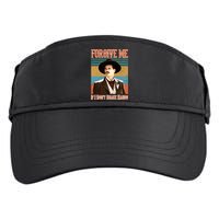 Doc Holliday Forgive Me If I Don't Shake Hands Adult Drive Performance Visor