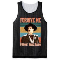Doc Holliday Forgive Me If I Don't Shake Hands Mesh Reversible Basketball Jersey Tank