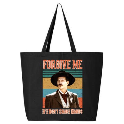 Doc Holliday Forgive Me If I Don't Shake Hands 25L Jumbo Tote