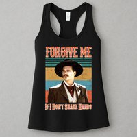 Doc Holliday Forgive Me If I Don't Shake Hands Womens Tank Top