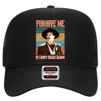 Doc Holliday Forgive Me If I Don't Shake Hands Trucker Hat