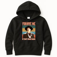Doc Holliday Forgive Me If I Don't Shake Hands Kids Hoodie