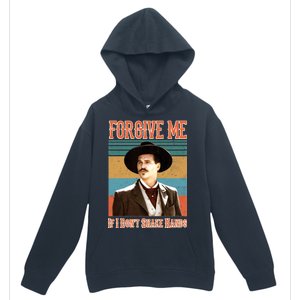 Doc Holliday Forgive Me If I Don't Shake Hands Urban Pullover Hoodie