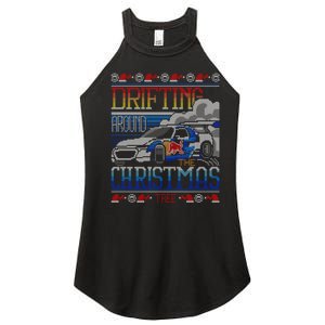 Drifting On Christmas Merry Driftmas Rc Car Ugly Gift Women's Perfect Tri Rocker Tank