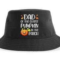 Dad Of Cutest Pumpkin In The Patch Halloween Thanksgiving Sustainable Bucket Hat