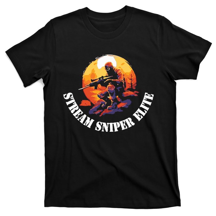 Drunk On Cringe Stream Merch Stream Sniper Elite T-Shirt