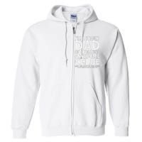 Dad Of CHLOE Gift Father's Day Funny Personalized Name Joke Full Zip Hoodie