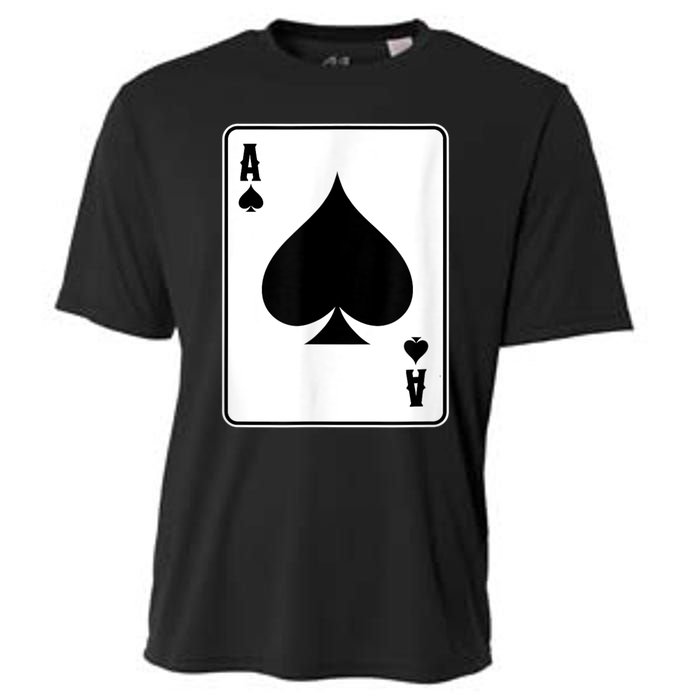 Deck Of Cards For Men Ace Spades Cooling Performance Crew T-Shirt