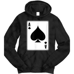 Deck Of Cards For Men Ace Spades Tie Dye Hoodie