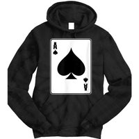 Deck Of Cards For Men Ace Spades Tie Dye Hoodie