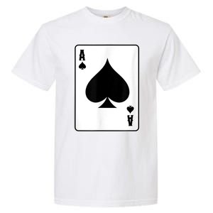 Deck Of Cards For Men Ace Spades Garment-Dyed Heavyweight T-Shirt