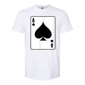 Deck Of Cards For Men Ace Spades Softstyle CVC T-Shirt