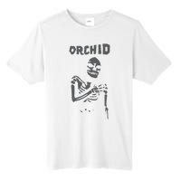 Deathwishinc Orchid Chaos Skeleton Silver Tall Fusion ChromaSoft Performance T-Shirt