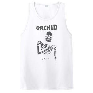 Deathwishinc Orchid Chaos Skeleton Silver PosiCharge Competitor Tank