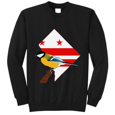 District Of Columbia Us Flag State Bird Sweatshirt
