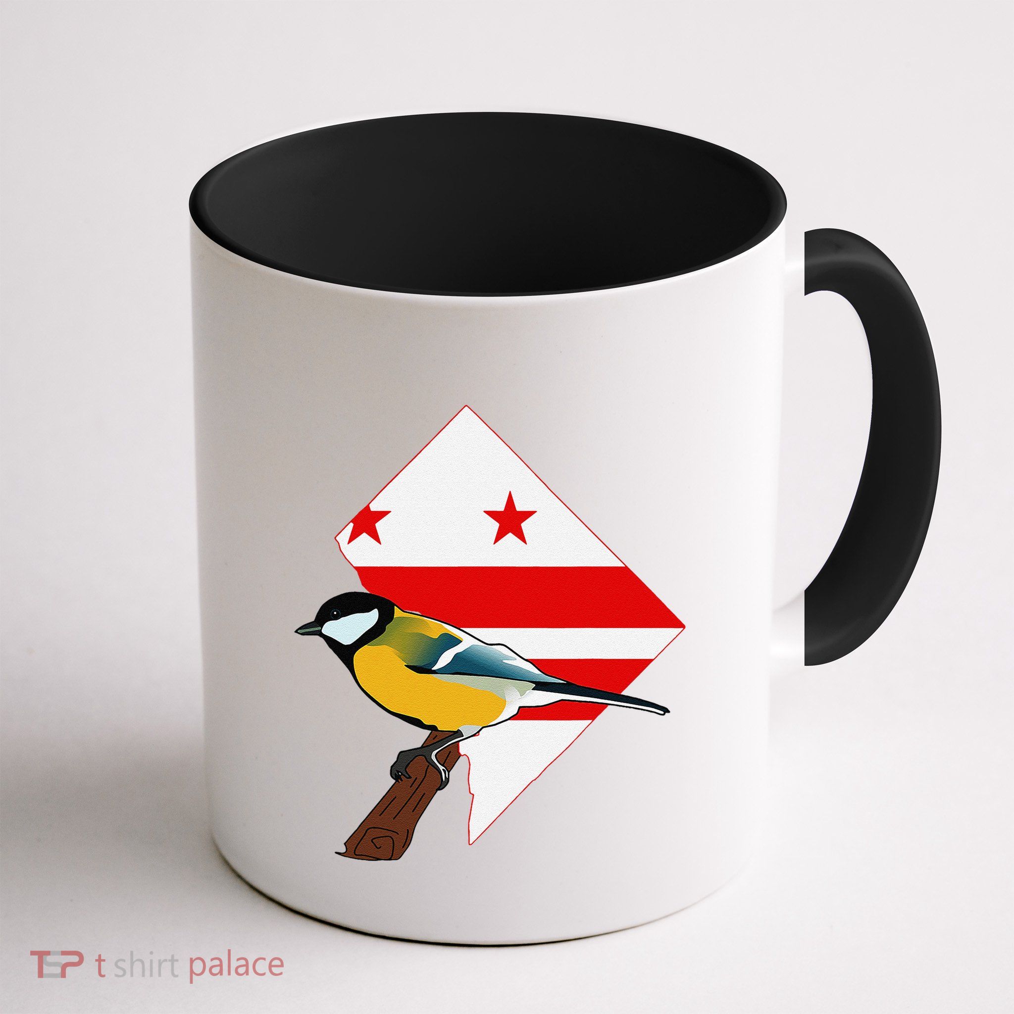 District Of Columbia Us Flag State Bird Mug