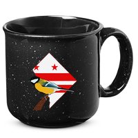 District Of Columbia Us Flag State Bird 15oz Campfire Ceramic Mug