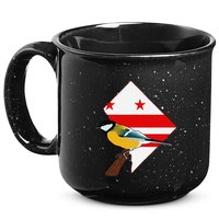 District Of Columbia Us Flag State Bird 15oz Campfire Ceramic Mug