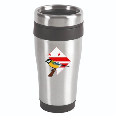 District Of Columbia Us Flag State Bird 16oz Travel Tumbler