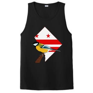 District Of Columbia Us Flag State Bird PosiCharge Competitor Tank