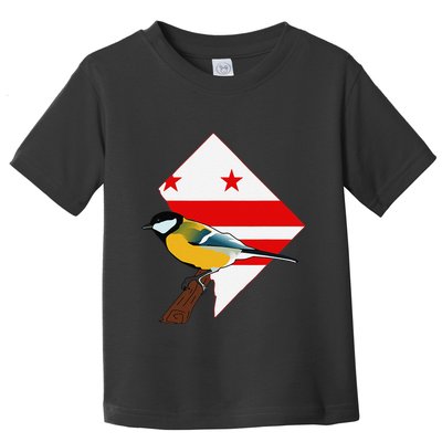 District Of Columbia Us Flag State Bird Toddler T-Shirt