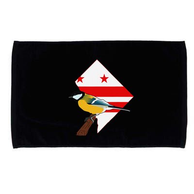 District Of Columbia Us Flag State Bird Microfiber Hand Towel