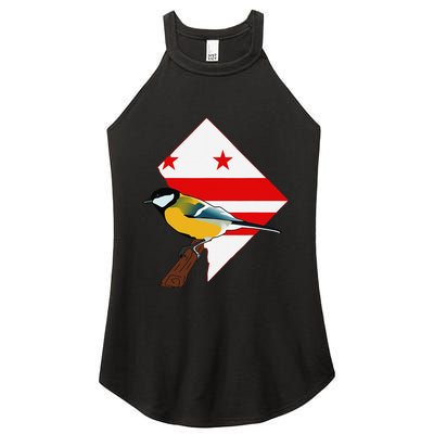District Of Columbia Us Flag State Bird Women's Perfect Tri Rocker Tank
