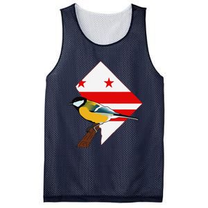 District Of Columbia Us Flag State Bird Mesh Reversible Basketball Jersey Tank