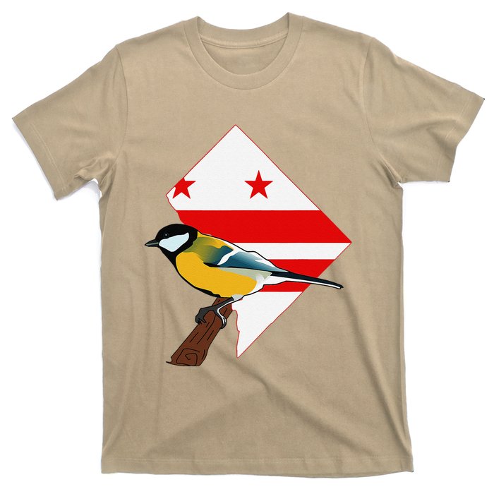 District Of Columbia Us Flag State Bird T-Shirt