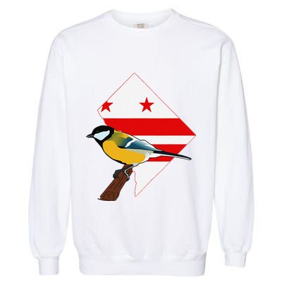 District Of Columbia Us Flag State Bird Garment-Dyed Sweatshirt