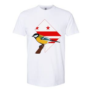 District Of Columbia Us Flag State Bird Softstyle CVC T-Shirt