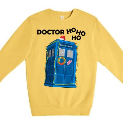 Doctor Ho Ho Ho Funny Christmas Premium Crewneck Sweatshirt