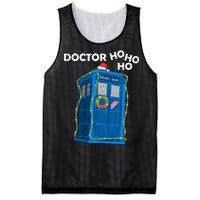 Doctor Ho Ho Ho Funny Christmas Mesh Reversible Basketball Jersey Tank