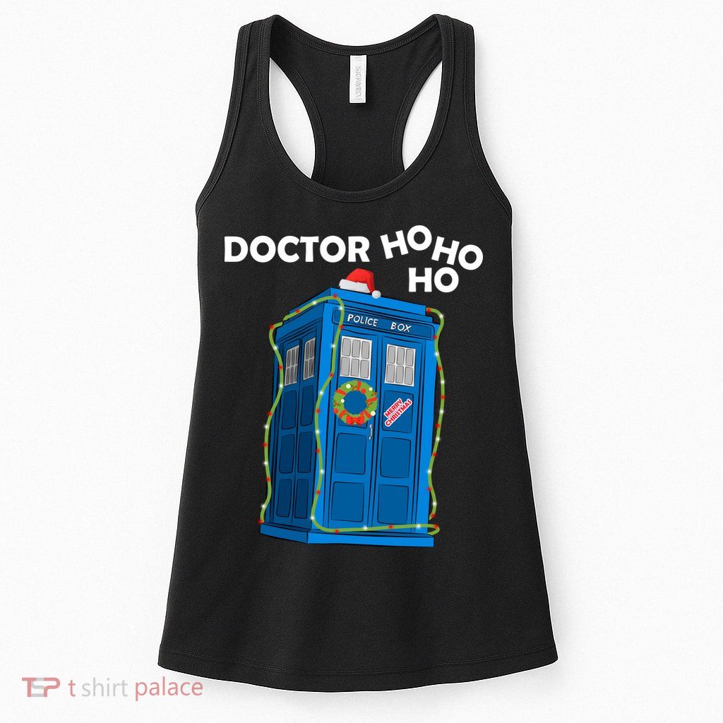 Doctor Ho Ho Ho Funny Christmas Womens Tank Top