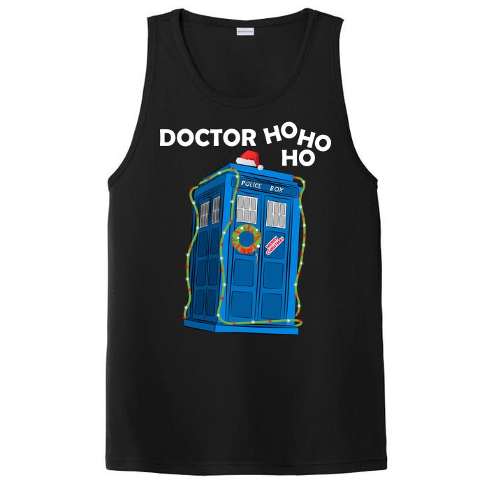 Doctor Ho Ho Ho Funny Christmas PosiCharge Competitor Tank