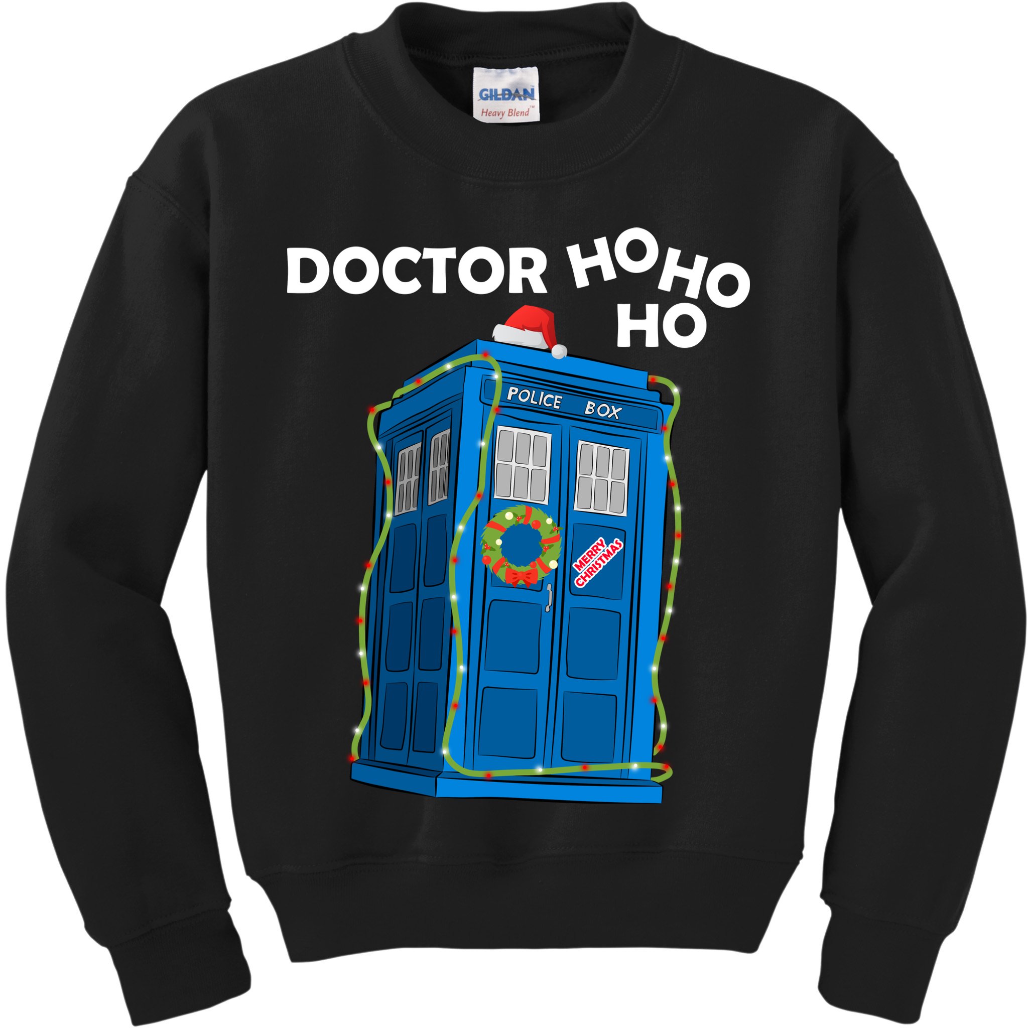 Doctor Ho Ho Ho Funny Christmas Kids Sweatshirt